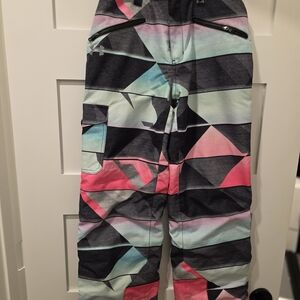 Underarmer Colorful Geometric Snow Pants